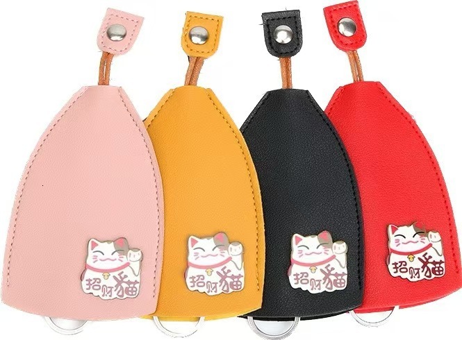 Fashionable and fashion creative pull out fashion cartoon cute personality women s car key bag designer fashionable and trendy men s key bag