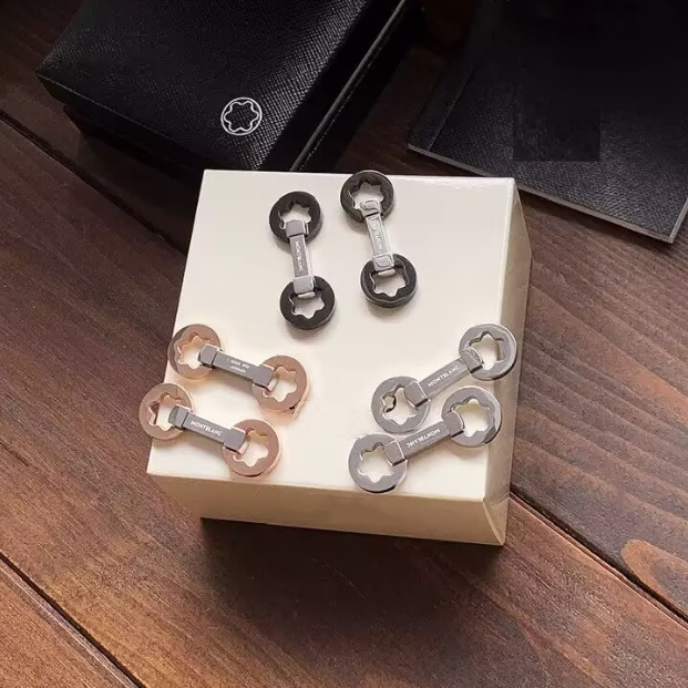 Elegant Folding Cufflinks Stainless Steel Formal Shirt Accessories for Business and Wedding Events L251024