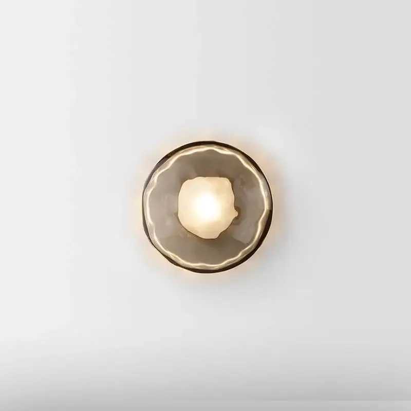 Modern LED Wall Sconce for Living Room Background Glass Wall Lamp Home Staircase Aisle Corridor Lighting Bedside Wall LightXJ250526