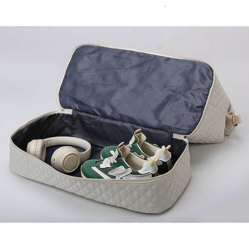 Business Trip Travel Outdoor with Independent Shoe Compartment, Mother-Daughter Diamond Pattern, Dry-Wet Separation Sports Handbag, Yoga Fitness Bag