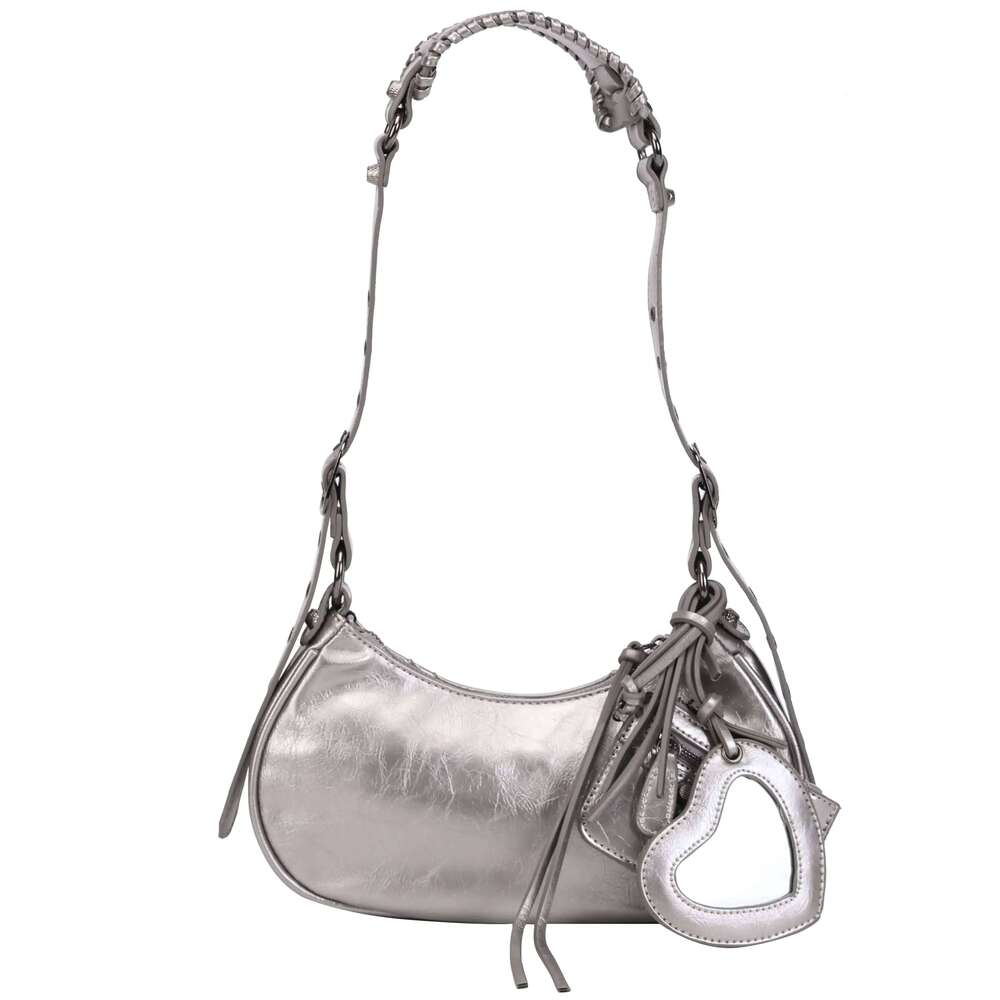 Women's Bags Designer New Size Heavy Duty Rivet Motorcycle Three-In-One Handbag Single Shoulder Crossbody Bag