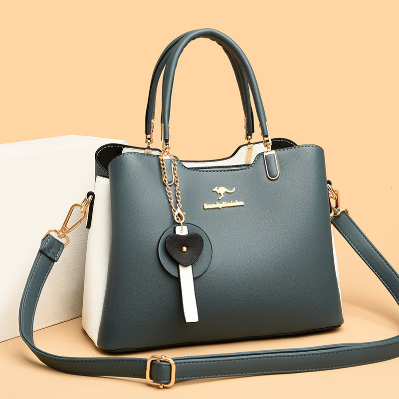 Free Shipping Designer Bag Women's New Handbag Urban Minimalist Fashion Contrasting Color Shoulder Bag Atmospheric And Practical Diagonal Shoulde