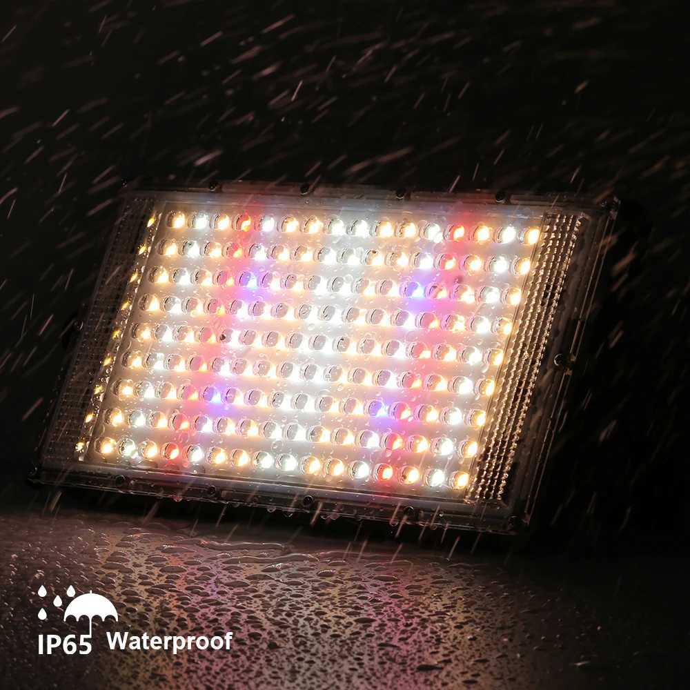 LED Grow Lamp AC 220V 230V Flood Lights Full Spectrum Hydroponics Seeding Flower Phytolamp Plant Lamps Plant Lighting LEDXJ250526