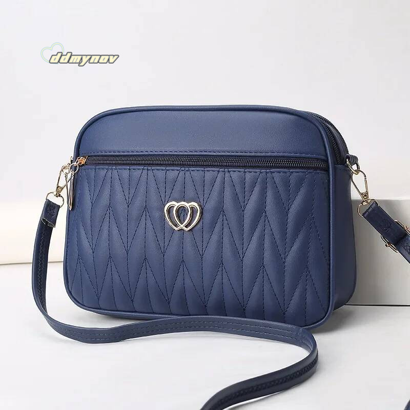 2023 New Crossbody Small Messenger Bag Simple and Advanced Fashion Ladies Shoulder Handbag Women's Lingge High Capacity Purse ddmynov