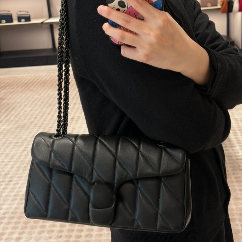 Flap crossbody pink designer bag tabby shoulder bag classical lady stylish pochette quilted luxurys handbags big capacity fashionable classical sqaure 26cm te146