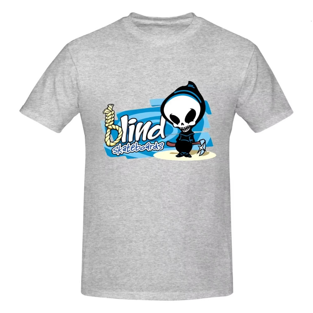 Blind Skateboard World Industry Short-sleeved T-shirt Print Pattern Comfortable T-shirt 2025 Novel Men and Women 250523