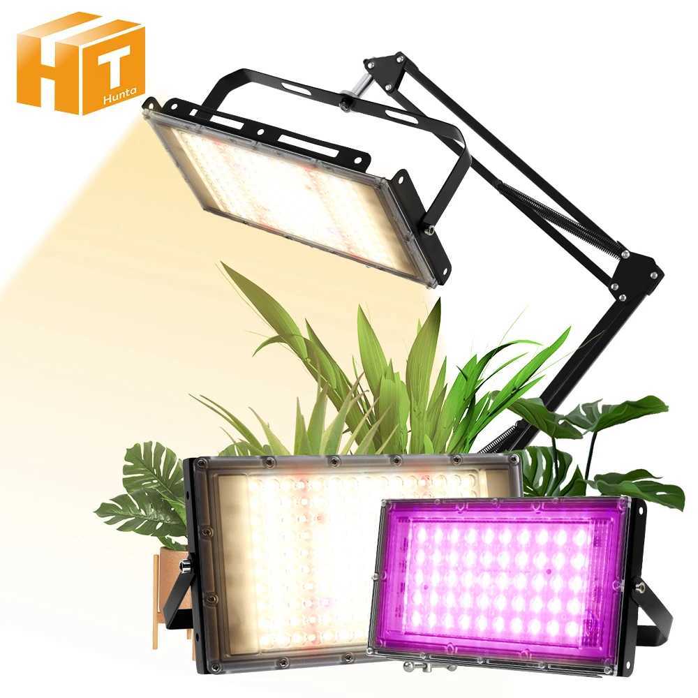 Full Spectrum LED Grow Light 50W 100W 150W 220V For Hydroponic Indoor Plants Growing Lamp For Greenhouse Seeding IP65 WaterproofXJ250526