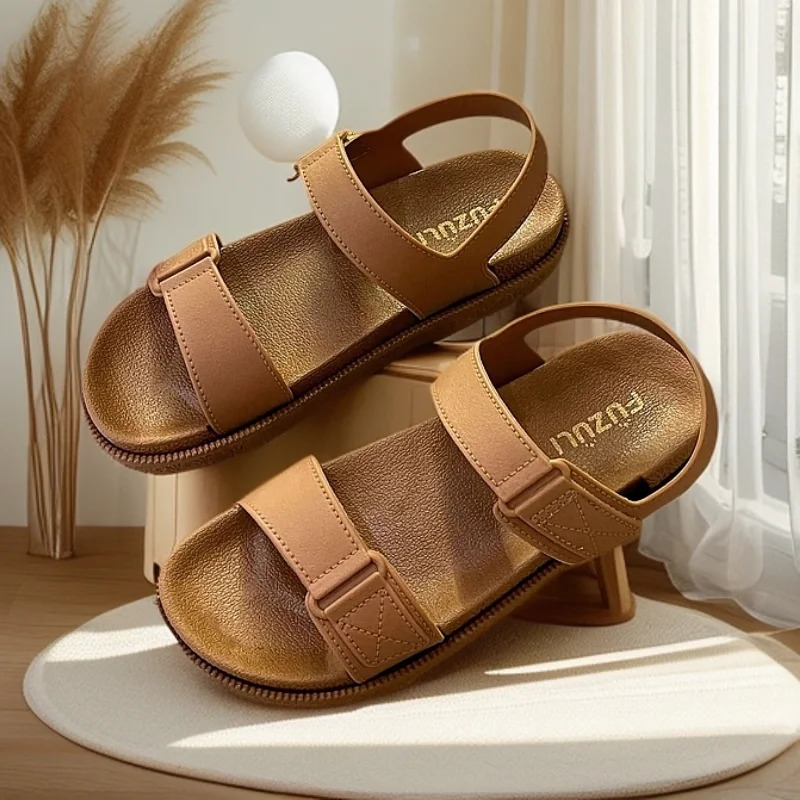 summer womens sandals flat fashion outside casual beach 250526