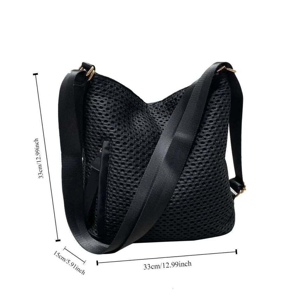 Women's Bags Designer Women's Multifunctional Oxford Cloth Fashion Mesh Shoulder Large Capacity Leisure Messenger Bag