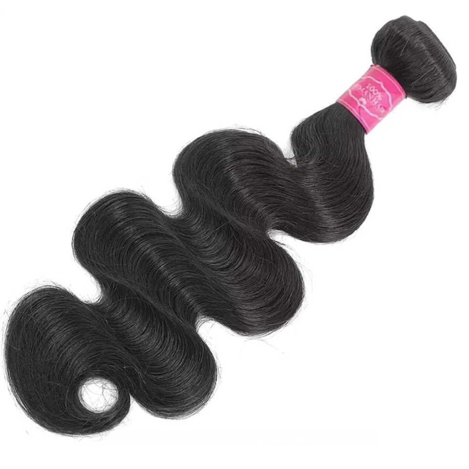 8-40 Inch Body Wave Human Hair Bundles 28 30 Inch 100% Raw Hair 15A Top Quality Best Cheap Human Hair Extensions Double Weft S25526