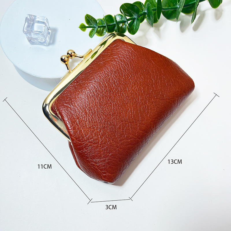 Mini Women s Short Wallet Buckle Candy fashion colored Coin Wallet Designer Fashionable Men s Keybag Fashionable fashion Women s Mini Wallet