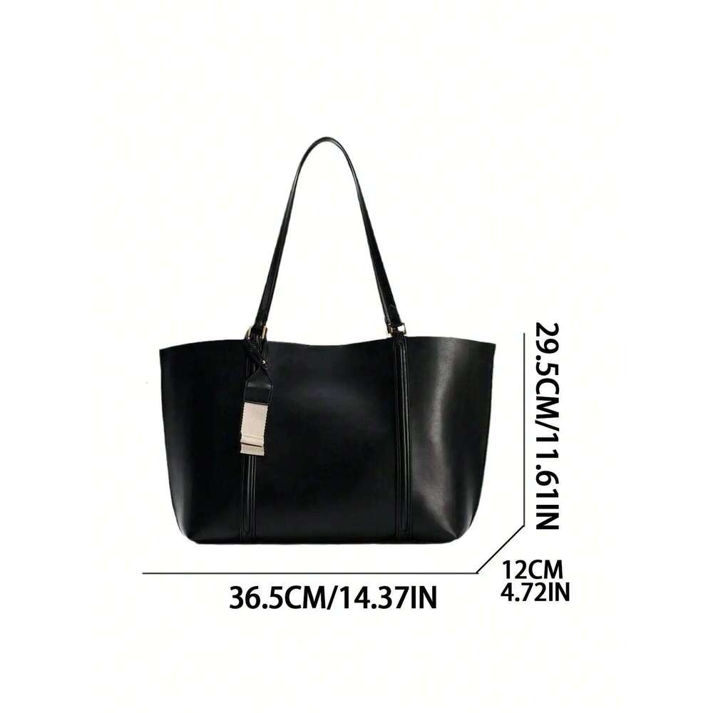 Women's Bags Designer Autumn New Fashion Retro Large-Capacity Work Commute Shopping Bag