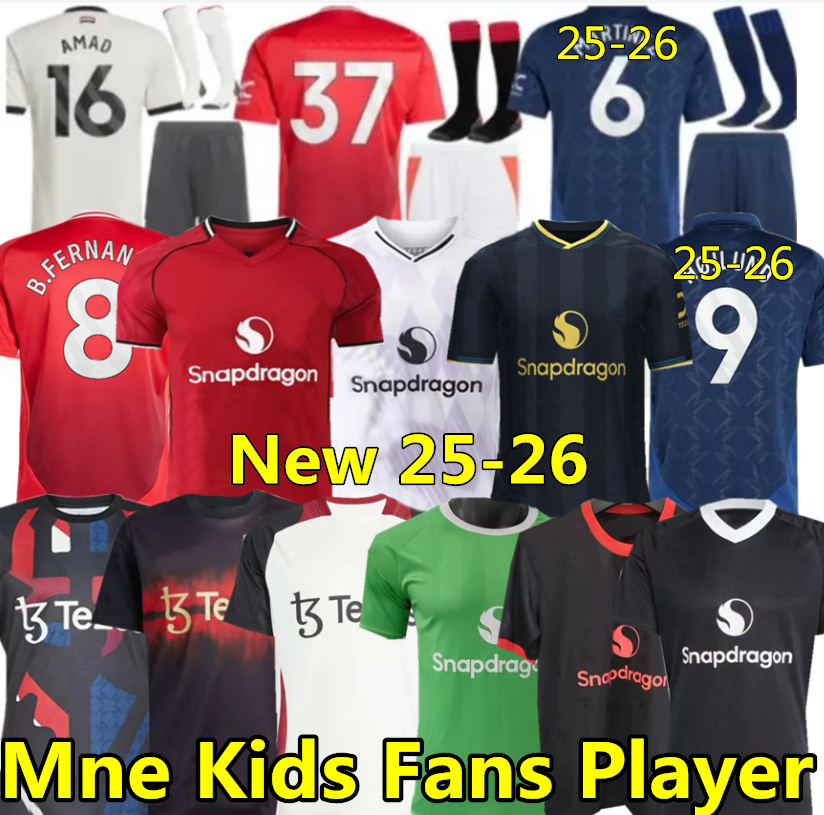 23 24 25 26 soccer jerseys BRUNO FERNANDES RASHFORD 2023 2024 football shirt men kids kit MARTINEZ CASEMIRO ANTONY Garnacho Mount HOJLUND YORO MAINOO ONANA