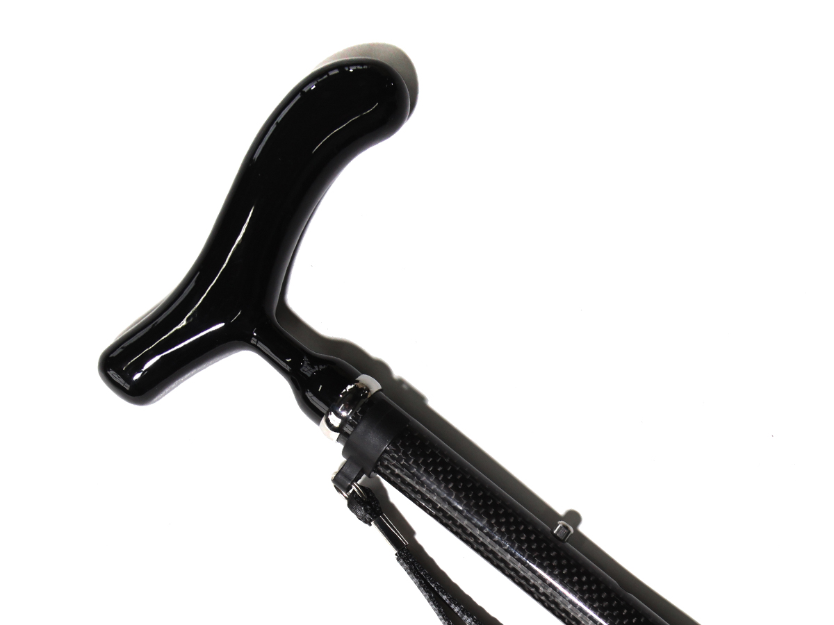 Natural Style Collapsible Walkers by Ageless Adventure: Premium Carbon Fiber Traveling Support
