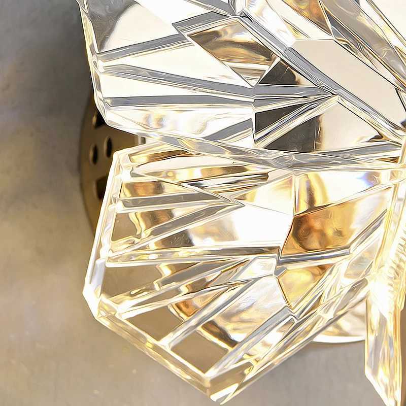 Nordic LED Butterfly Wall Lamp Indoor Lighting Bedside Wall Sconce Lamp For Living Room Corridor Stairs Hanging Light DecorationXJ250526