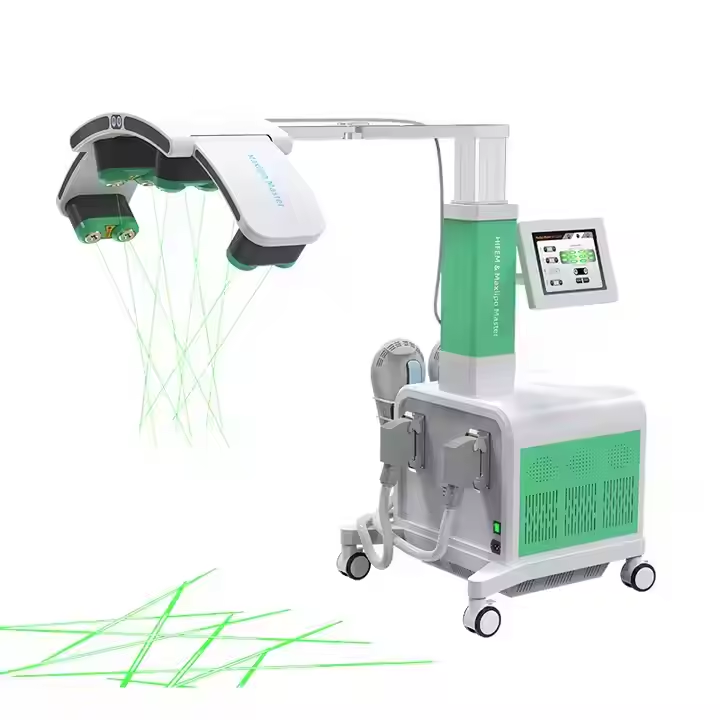 Non-invasive 2 in 1 10D Laser 532 635nm Green Light Therapy EMS Body Sculpting Machine