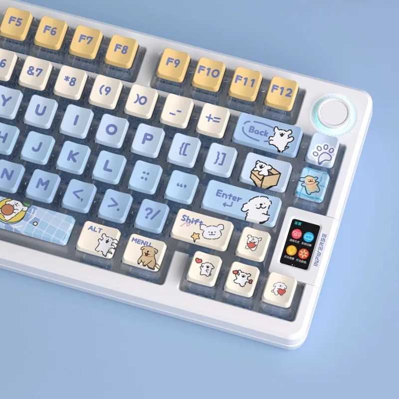 OEM Backlit Keyca PBT PC 5-sided Dye Sub Pudding Keycap For Mx Switch Mechanical Keyboard Cute Key Ca Custom DIY R250526