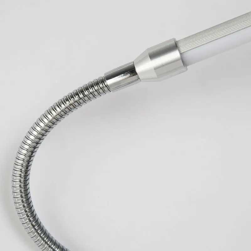 Bedroom Wall Light Bedside Reading Lighting 6W LED Wall Lamp With Knob Switch Aluminum 360 Degree Angle Adjustable AC90-260VXJ250526