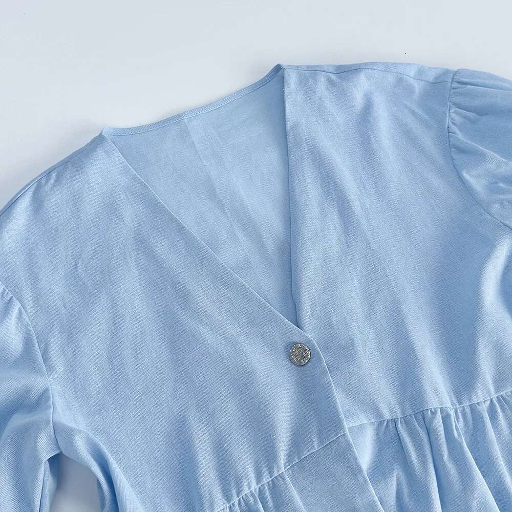 Elegant Solid New 2 Piece Sets Fashion Women Sexy V-Neck Short Sleeve Button Vests Tops Wide Leg Pants Suit Casual Streetwear