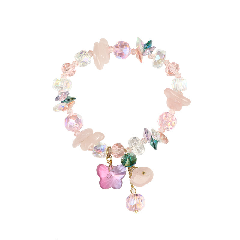 crystal Baroque fashion temperament Simple and personalized layering bracelet