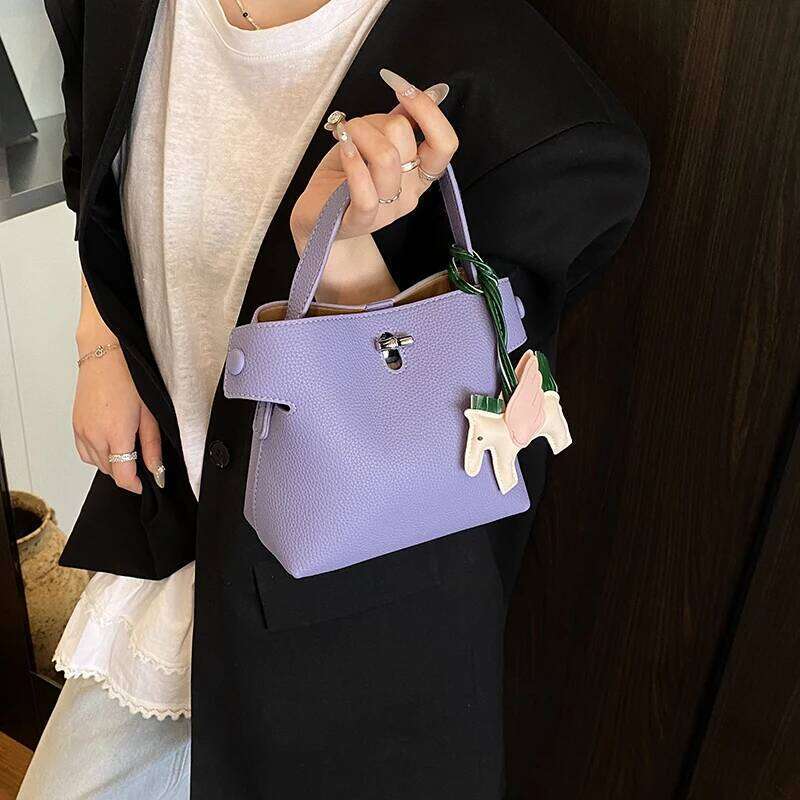 Hot Selling Elegant Designer Shoulder Bag - Premium Leather Crossbody Tote Handbag Women's Brand Ladies Purse