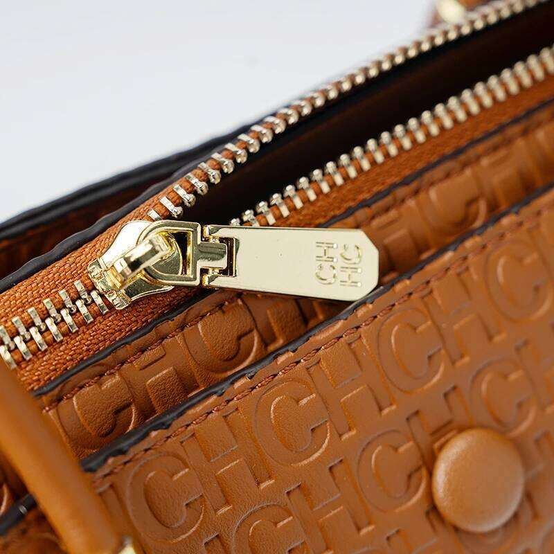 CH High Quality Metal Connection Brand Monogram Print Fashion Women's Large Capacity Commuter Versatile Tote Bag