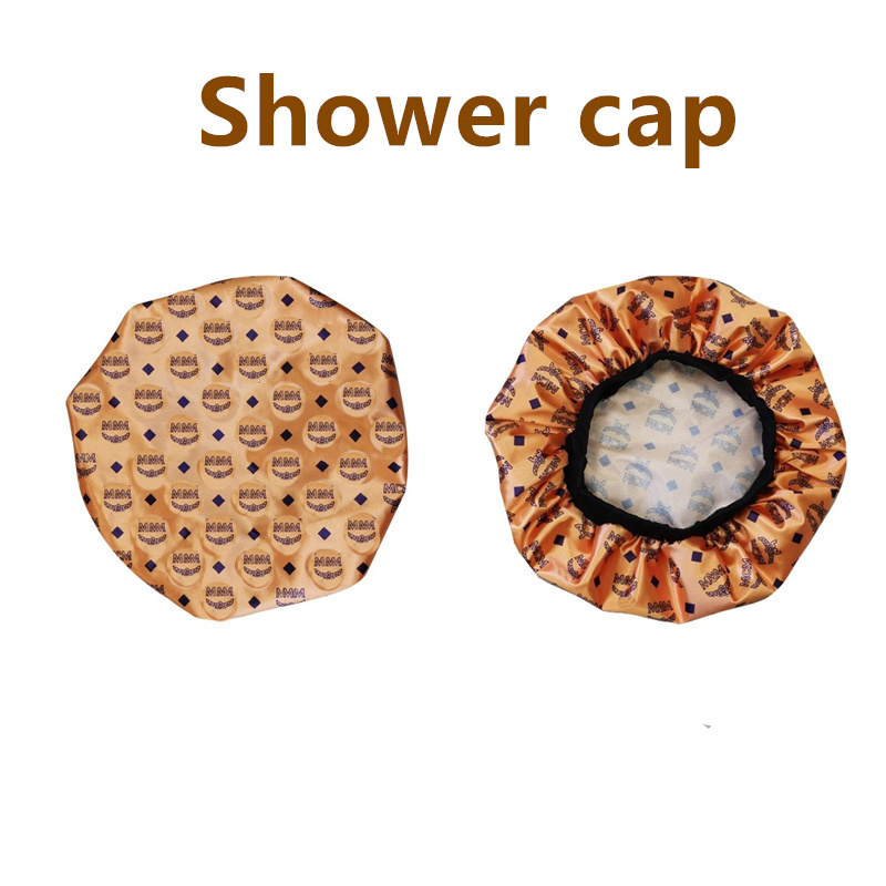 Long Hair Care Women Night Sleep Hat Adjust Solid Satin Bonnet Hair Styling Cap Silk Head Wrap Shower Cap