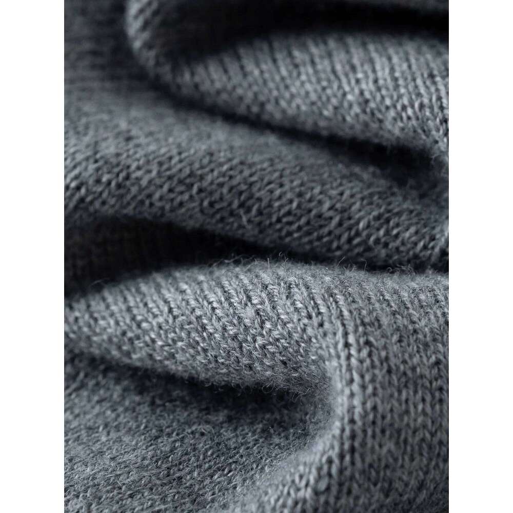 DUSHU Embroidery Round Neck Sweater For Women 2024 Autumn New Design All-Match Casual Solid Color Knitted Top 24Ds83043