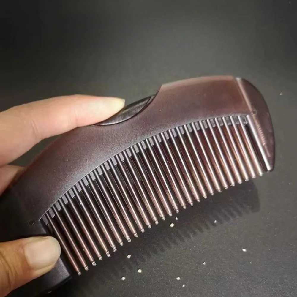 1Pc Dandruff Removal Scalp Hair Combs Hair Dressing Comb Self-Cleaning Anti-Static Massage Brushes Hair Salon Styling Tools 2025 R250526