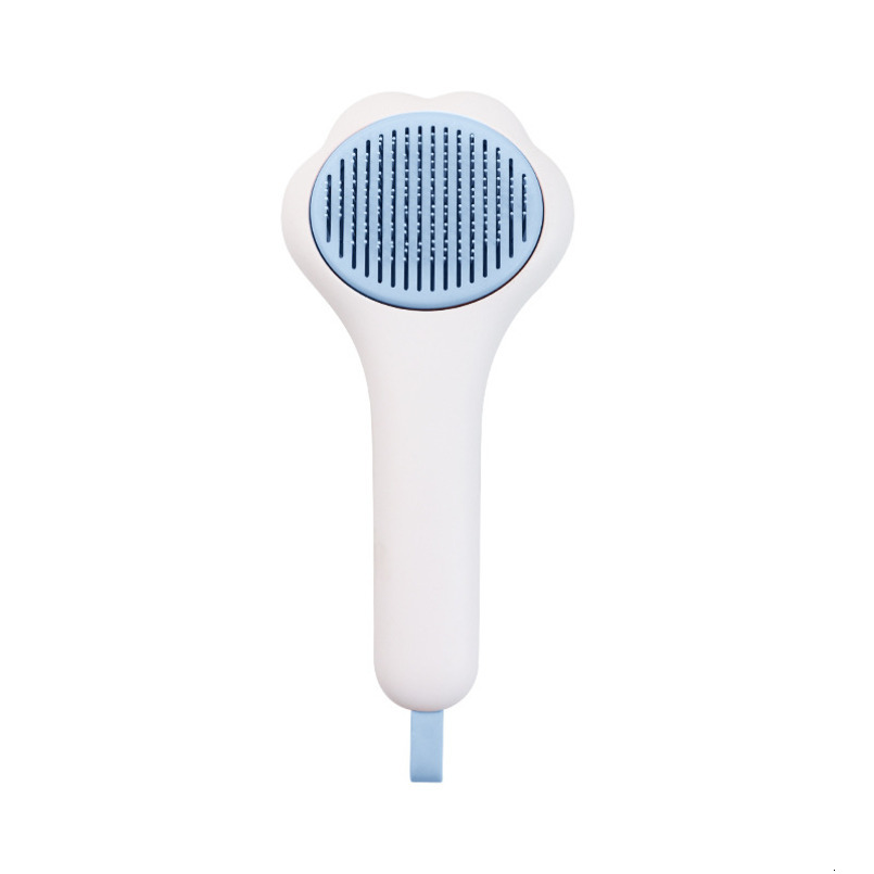 Pet Grooming Automatic Needle Comb Shedding Dog Floating Hair Removal Cat Grooming Brush Supplies