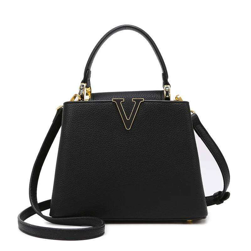 Elegant Designer Shoulder Bag For Women Leather Crossbody Handbag Ladies Tote Purse Brand Versatile Style