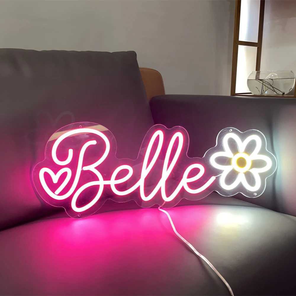 Custom Neon Sign Personalized Name Text LED Neon Lamp Kid Teenage Gift Birthday Wedding Home Bedroom Wall Decoration W250526