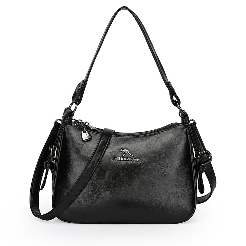 Free Shipping Designer Women's Bag Fashion Armpit Shoulder Bag Soft Leather High-quality Mother Bag New Multi-layer Handbag Versatile Crossbody B