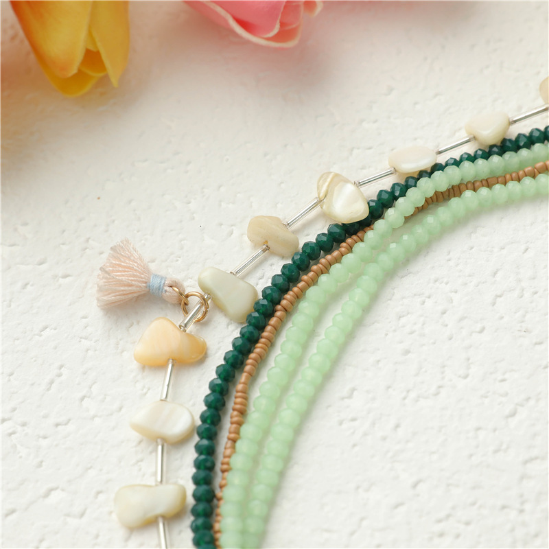 Multi layer Qingjio necklace, simple temperament hoodie sweater