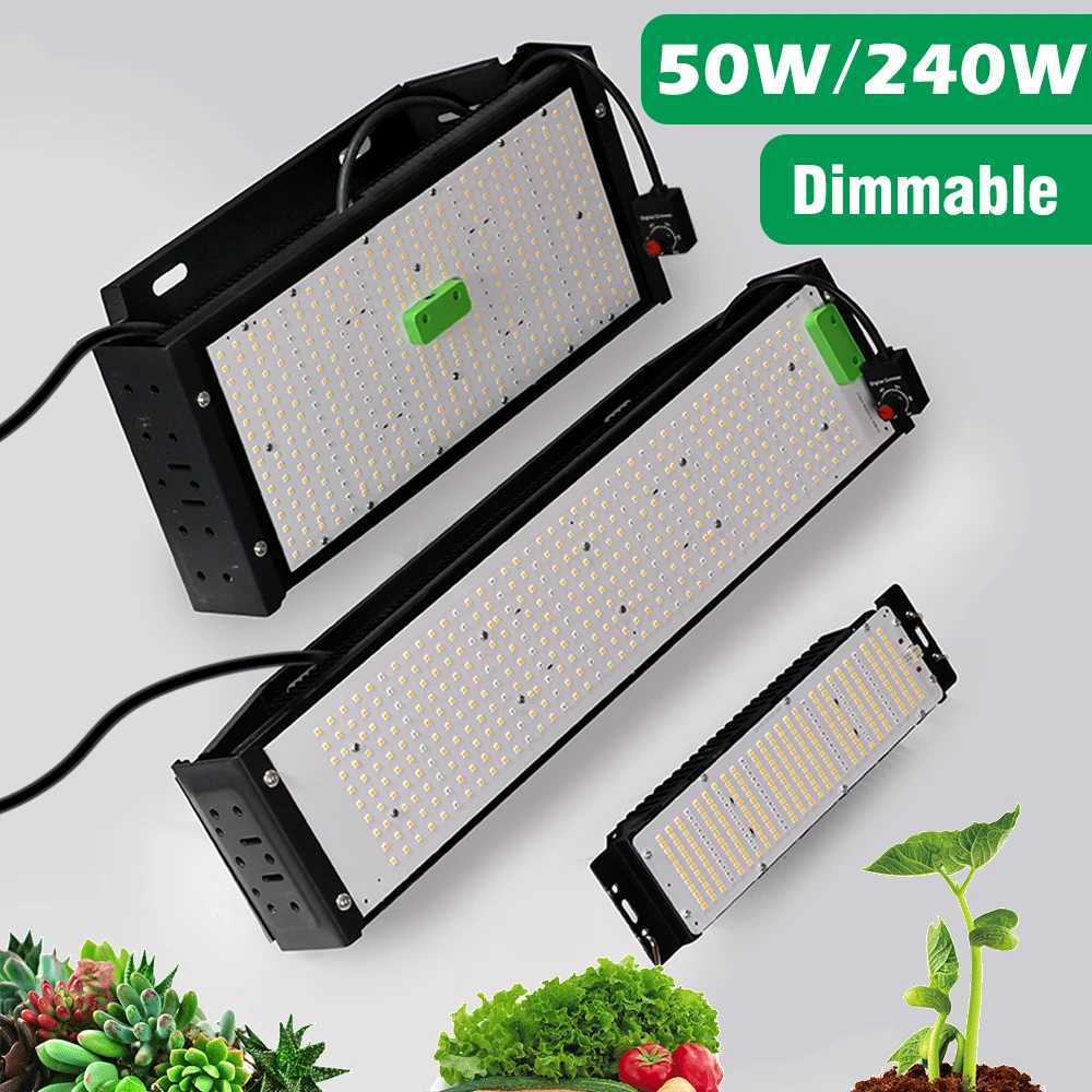 Full Spectrum LED Grow Light AC85-265V LM301B 312Pcs 3000K 6500K Dimmable For Seedlings Growth Grow Tent Veg BloomXJ250526