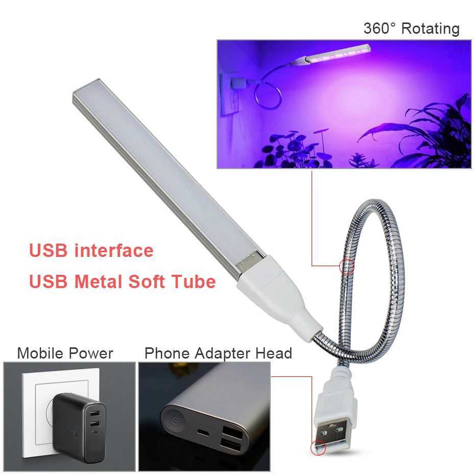 Led Grow Light USB DC 5V Fitolampy For Plants Red Blue Led Plant Grow Light Lamps Full Spectrum Led Grow Lights Bulb PhytolampXJ250526