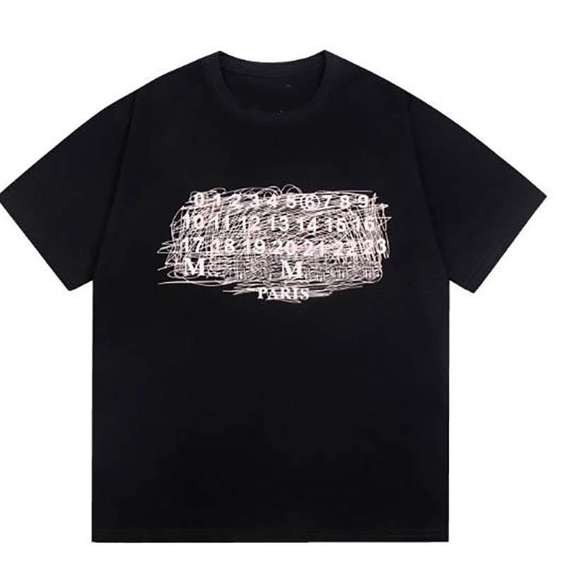 Men's T Shirts Designer Luxury Cotton Short Letter Printed Summer Cool Casual Hight Streey Style Sleeve V Tee