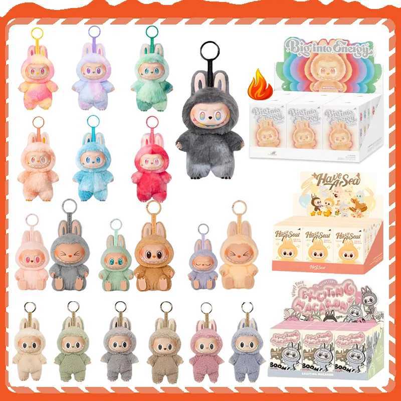 Blind Box Labubu Heartbeat Macaron Enamel The Monsters Face Pvc Figurine Tabletop Ornament Kawaii Doll Kid Birthday Gift XJ250524