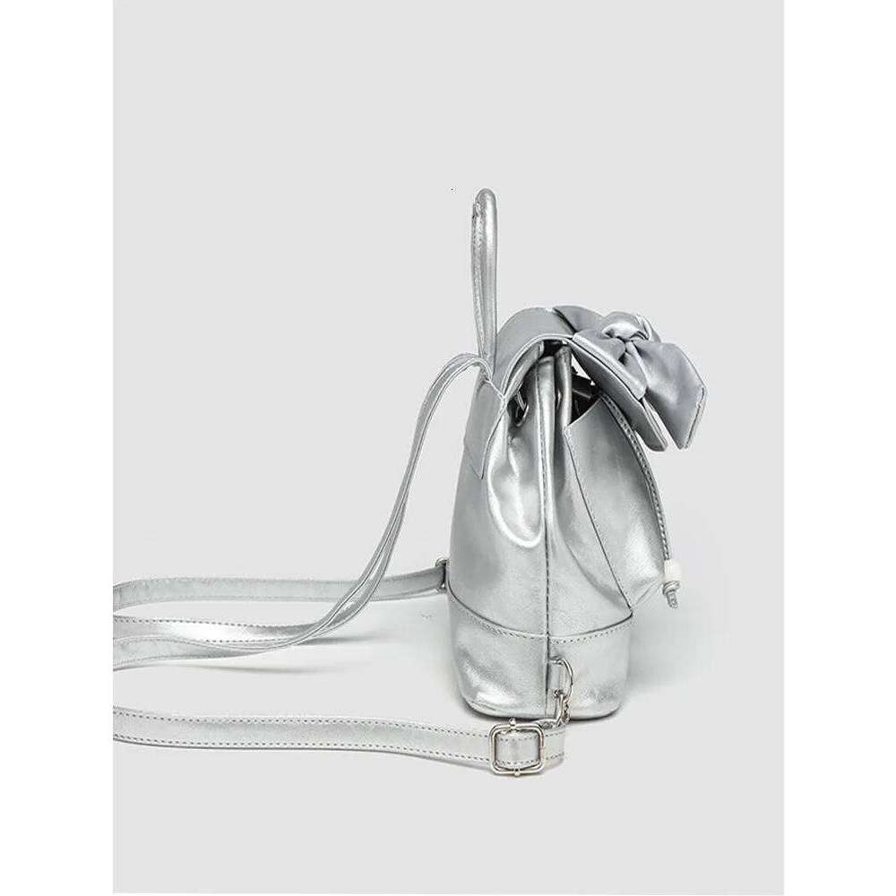 Women's Bags Designer New Fashion New School Travel Small Backpack Niche Design Senior Bow Bag