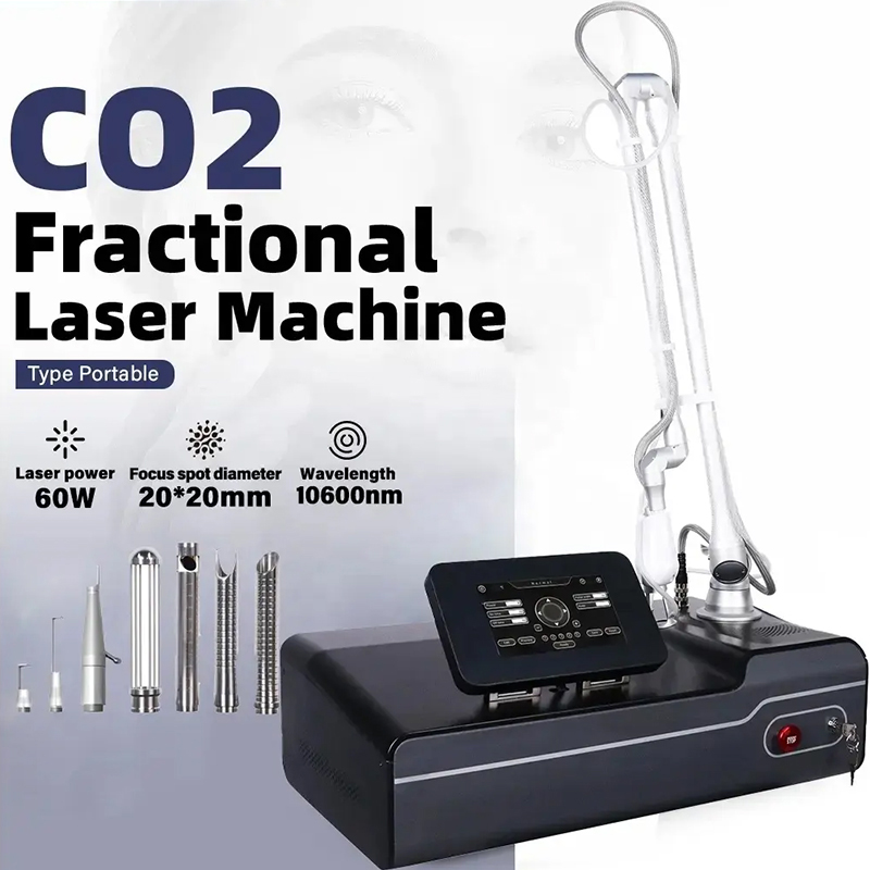 2025 New Model CO2 Fractional Laser Machine Facial Whitening Skin Resurfacing Acne Scar Pigment Removal Vaginal Tightening Remove Freckles Beauty Devi