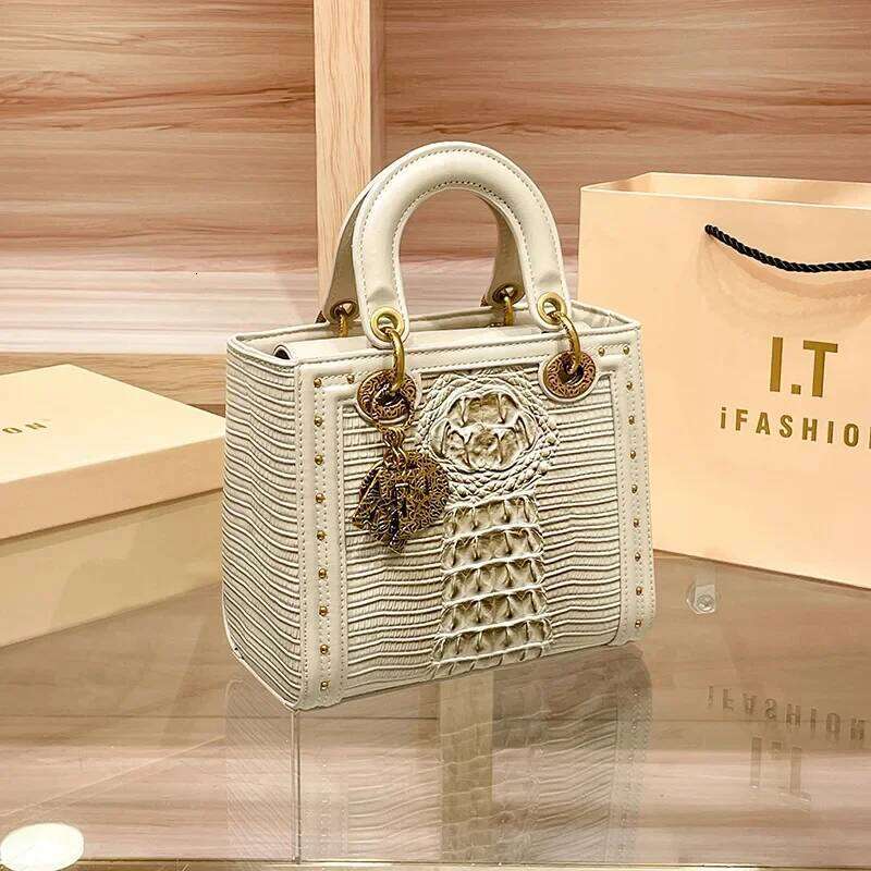 Designer Bag New High End Genuine Leather Crocodile Pattern Women S Crossbody Bag By Xidei Elegant Fashion House Hard Material