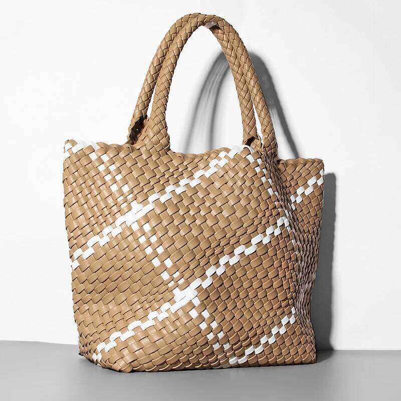 Women's handbag designer women's handbag women's bucket large woven shoulder shopping bag women's handbag travel bag