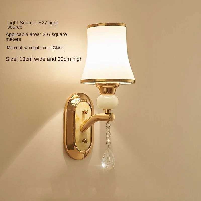 LED Bedroom Bed Wall Lamp Living Room Corridor Modern Simple Villa Hotel Project Background Wall Light Corridor LightXJ250526