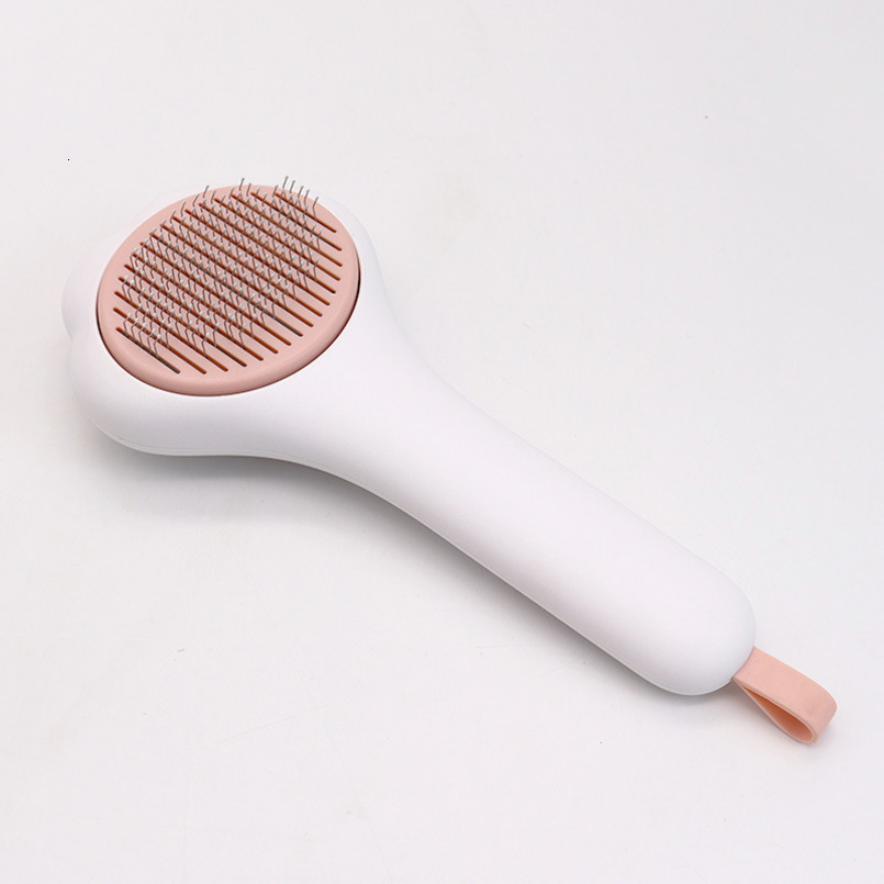 Pet Grooming Automatic Needle Comb Shedding Dog Floating Hair Removal Cat Grooming Brush Supplies