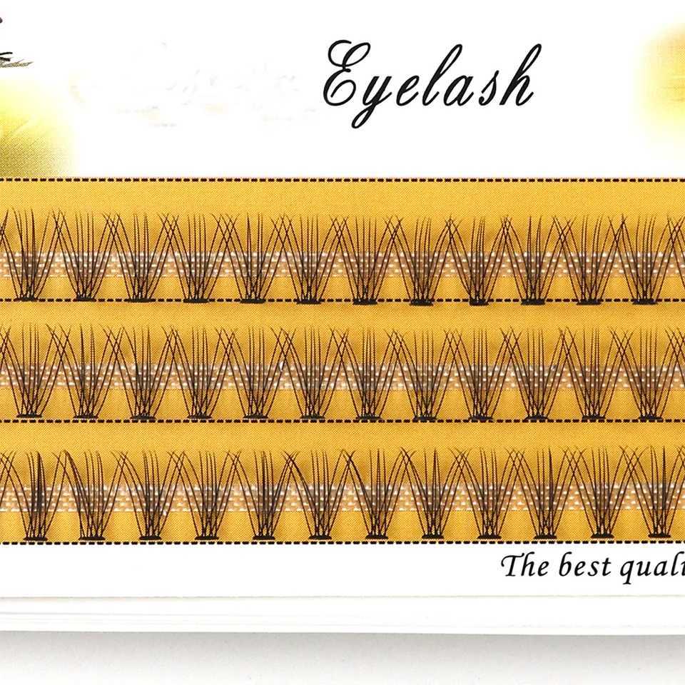 1 Box/60 Bunches Mink Eyelashes Natural 3D Russian Individual Eyelash extension 10D Eyelash cluster Makeup Tool Lashes Wholesale z250526C7V8
