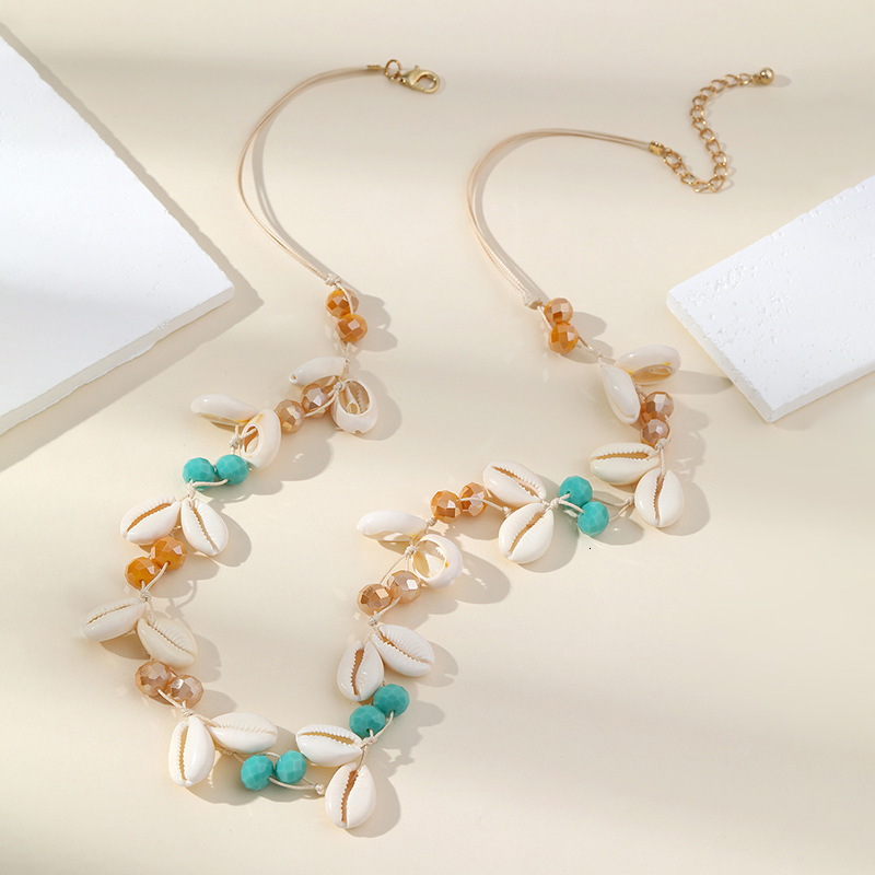 shell crystal sweet cute women's accessories, trendy and versatile