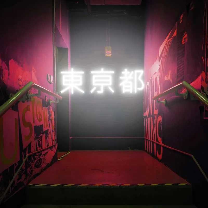 Tokyo Neon Sign Japanese LED Neon Sign Tokyo Japan Wall Art Custom USB Neon Light Tokyo Travel Wall Sign Room Decor W250526
