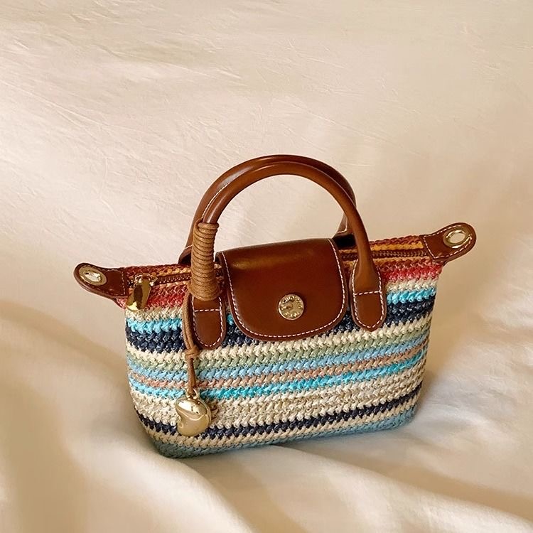 Tote Bag Designer Style Fashion Shoulder Bag For Holiday Stroll Crossbody Summer Mini Tote Woven Bag Handbag Handbag