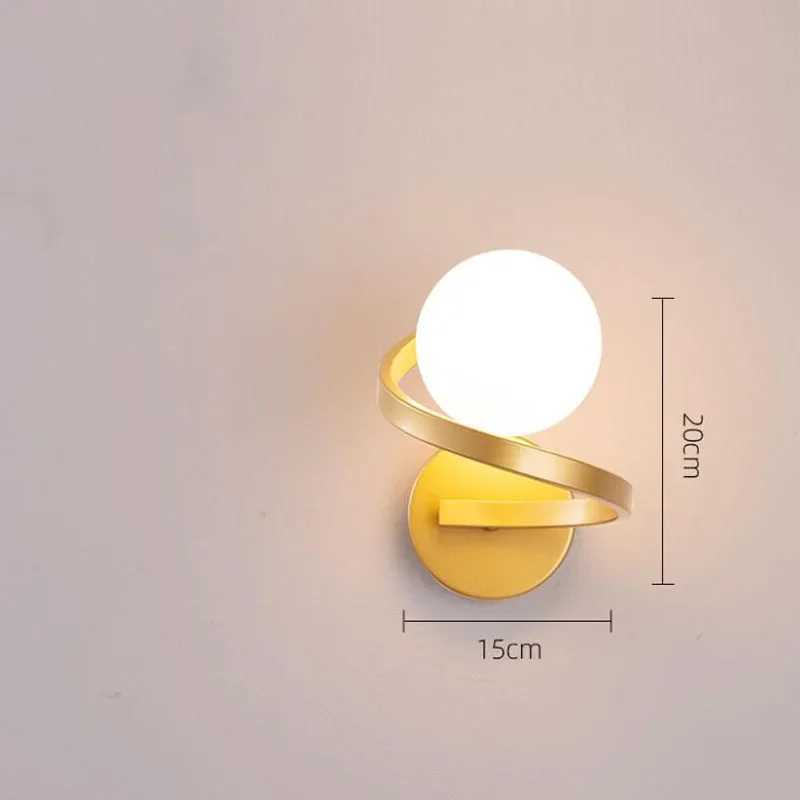 Creative Modern Minimalist French Nordic LED Lighting Fixtures for Bedrooms Headboards Wall Lights WallsXJ250526