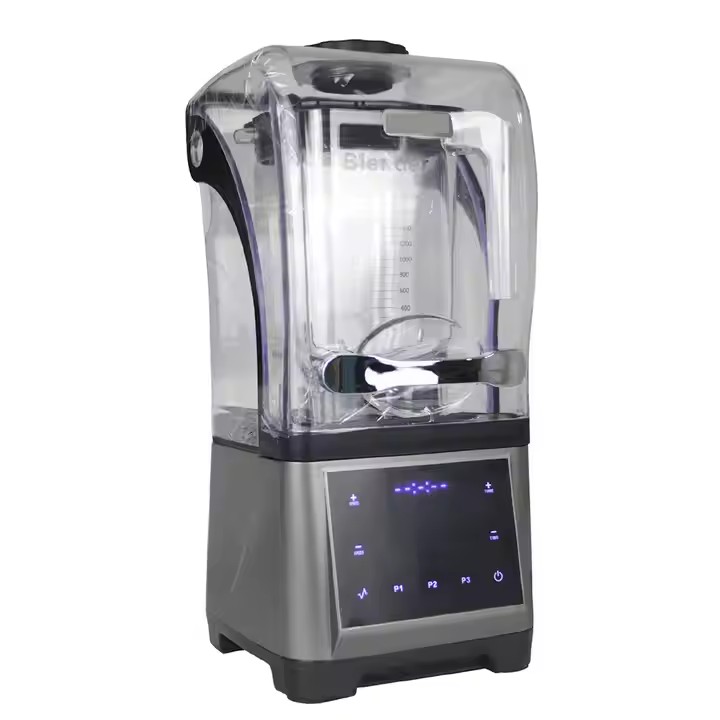 Smoothie machine manufacturer multi-functional cooking ice crushers commercial catering milk tea shop equipment Silent heavy-duty with soundproof cove